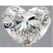 3.07 Carat H-VVS1 Heart Shaped Natural Diamond