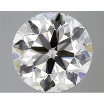 5.01 Carat H-SI1 Round Natural Diamond 5.01 Carat H-SI1 Round Natural Diamond