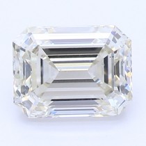 Lab Created 0.83 Carat I-VS2 Emerald Cut Diamond