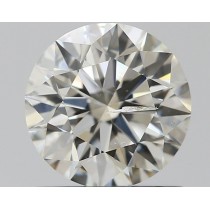 0.75 Carat I-SI2 Round Natural Diamond