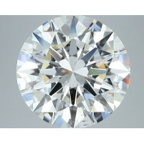 4.04 Carat F-SI1 Round Natural Diamond 4.04 Carat F-SI1 Round Natural Diamond