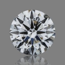 0.92 Carat E-SI2 Round Natural Diamond