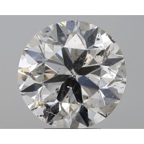 4.50 Carat G-SI2 Round Natural Diamond 4.50 Carat G-SI2 Round Natural Diamond