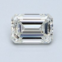 1.60 Carat J-VS2 Emerald Cut Natural Diamond Certified By GIA