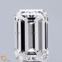 4.01 Carat K-SI1 Emerald Cut Natural Diamond 4.01 Carat K-SI1 Emerald Cut Natural Diamond