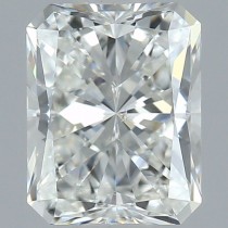 0.91 Carat H-SI1 Radiant Cut Natural Diamond