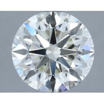 3.40 Carat J-VS1 Round Natural Diamond 3.40 Carat J-VS1 Round Natural Diamond