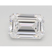 Lab Created 0.82 Carat D-VVS2 Emerald Cut Diamond Lab Created 0.82 Carat D-VVS2 Emerald Cut Diamond