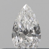0.11 Carat D-SI1 Pear Shaped Natural Diamond 0.11 Carat D-SI1 Pear Shaped Natural Diamond