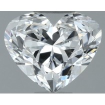 0.89 Carat E-VS1 Heart Shaped Natural Diamond 0.89 Carat E-VS1 Heart Shaped Natural Diamond