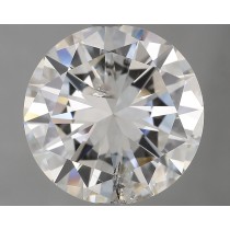 3.98 Carat G-I1 Round Natural Diamond 3.98 Carat G-I1 Round Natural Diamond