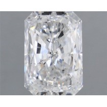 1.71 Carat E-SI2 Radiant Cut Natural Diamond