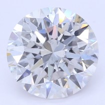 Lab Created 1.67 Carat F-SI1 Round Diamond