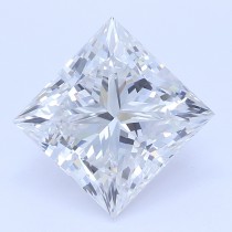 Lab Created 1.65 Carat G-VS1 Princess Cut Diamond