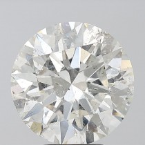 5.08 Carat I-SI2 Round Natural Diamond 5.08 Carat I-SI2 Round Natural Diamond
