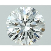 2.13 Carat H-SI1 Round Natural Diamond 2.13 Carat H-SI1 Round Natural Diamond