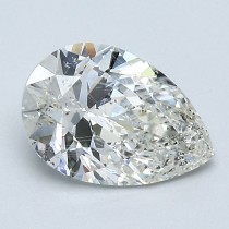 1.60 Carat I-I1 Pear Shaped Natural Diamond 1.60 Carat I-I1 Pear Shaped Natural Diamond