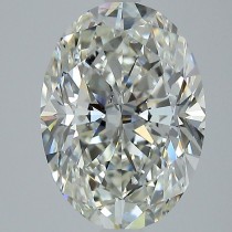 3.41 Carat I-SI2 Oval Natural Diamond 3.41 Carat I-SI2 Oval Natural Diamond