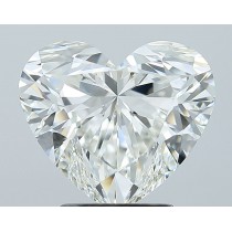 3.01 Carat I-VS2 Heart Shaped Natural Diamond 3.01 Carat I-VS2 Heart Shaped Natural Diamond