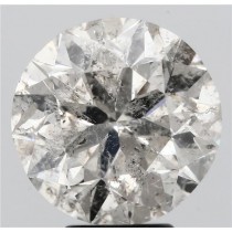 5.41 Carat J-I1 Round Natural Diamond 5.41 Carat J-I1 Round Natural Diamond