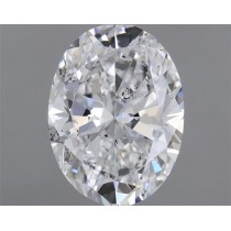 0.93 Carat D-SI2 Oval Natural Diamond 0.93 Carat D-SI2 Oval Natural Diamond