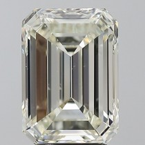 4.01 Carat J-SI1 Emerald Cut Natural Diamond Certified By HRD 4.01 Carat J-SI1 Emerald Cut Natural Diamond Certified By HRD