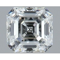 0.51 Carat F-VVS1 Asscher Cut Natural Diamond 0.51 Carat F-VVS1 Asscher Cut Natural Diamond