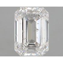 1.00 Carat G-SI2 Emerald Cut Natural Diamond