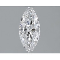 0.62 Carat D-VS1 Marquise Cut Natural Diamond