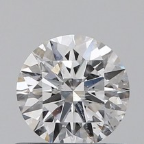 0.55 Carat E-I1 Round Natural Diamond