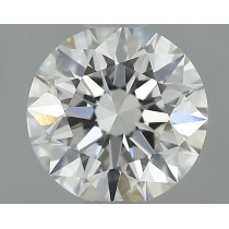 0.55 Carat F-VVS1 Round Natural Diamond Certified By GIA