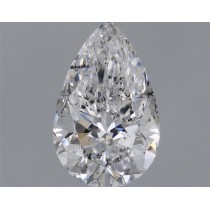 0.82 Carat E-I1 Pear Shaped Natural Diamond 0.82 Carat E-I1 Pear Shaped Natural Diamond