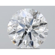 3.30 Carat F-SI2 Round Natural Diamond 3.30 Carat F-SI2 Round Natural Diamond