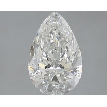 1.30 Carat I-SI1 Pear Shaped Natural Diamond Certified By GIA