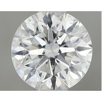 0.45 Carat D-SI2 Round Natural Diamond