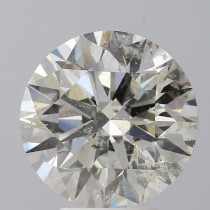4.05 Carat J-SI2 Round Natural Diamond 4.05 Carat J-SI2 Round Natural Diamond