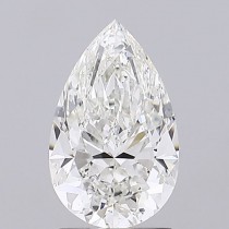 1.99 Carat H-SI2 Pear Shaped Natural Diamond 1.99 Carat H-SI2 Pear Shaped Natural Diamond