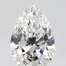 Lab Created 0.41 Carat D-VS1 Pear Shaped Diamond