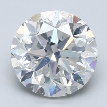 2.65 Carat G-SI2 Round Natural Diamond
