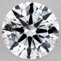 0.30 Carat D-I1 Round Natural Diamond