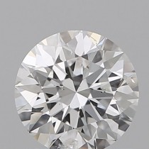 0.71 Carat D-I1 Round Natural Diamond