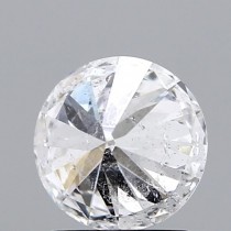 1.21 Carat D-I1 Round Natural Diamond