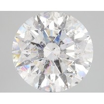 5.33 Carat F-I1 Round Natural Diamond