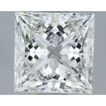 1.01 Carat H-VVS1 Princess Cut Natural Diamond Certified By GIA