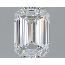 1.80 Carat F-VS2 Emerald Cut Natural Diamond