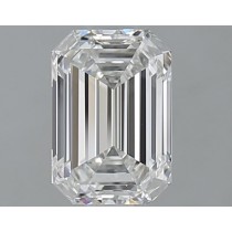 1.21 Carat F-VVS1 Emerald Cut Natural Diamond Certified By GIA