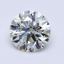 1.01 Carat H-SI2 Round Natural Diamond Certified By GIA