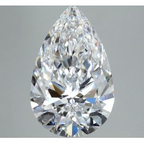 4.01 Carat D-VVS1 Pear Shaped Natural Diamond 4.01 Carat D-VVS1 Pear Shaped Natural Diamond