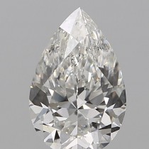 0.17 Carat E-I1 Pear Shaped Natural Diamond 0.17 Carat E-I1 Pear Shaped Natural Diamond