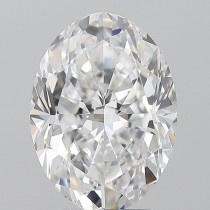 3.50 Carat D-VS1 Oval Natural Diamond 3.50 Carat D-VS1 Oval Natural Diamond